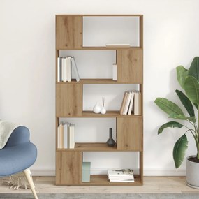 TV Állvány Mesteri Tölgy Lapraszerelt fa 80 x 24 x 155 cm