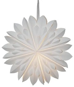 Clipp fehér karácsonyi dekoráció, ø 60 cm - Star Trading