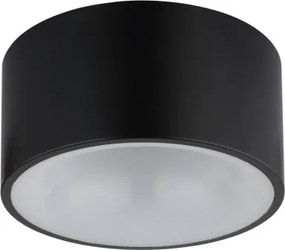 Globo 56964S Mennyezeti lámpa, fém fehér matt, műanyag fekete matt, műanyag fehér, ø: 150mm, M: 75mm, tartozék: LED 12W 230V, 1200lm forrás, 900lm kimenet, 3000K