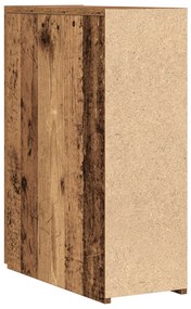 Patikárium Szekrény Régi Fa 20x45,5x60 cm Műszaki Fa