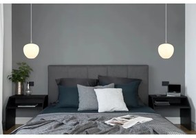 Globo 15548H1W - Csillár zsinóron MAXY 1xE27/60W/230V átm. 29 cm fehér