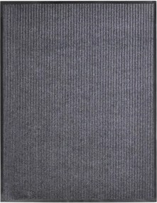 vidaXL szürke PVC lábtörlő 117x220 cm