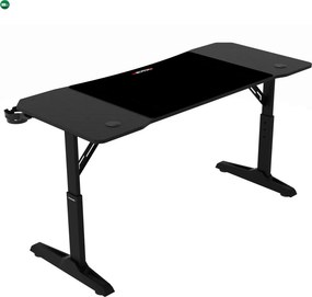 NERO állítható gamer asztal 120 × 60 cm