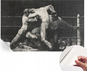 Fotótapéta Fali tapéta Hálószobába és Nappaliba Boxer párbaj 416x254