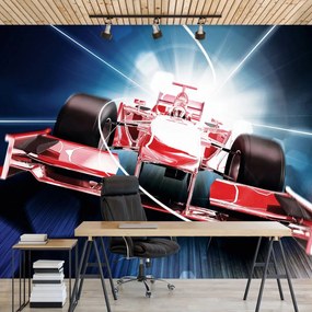 Fotótapéta - Piros forma1 3D F1 (152,5x104 cm)