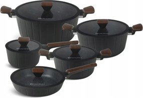 Márvány edénykészlet serpenyővel 10 részes