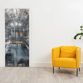 Fotótapéta ajtóra - Egy régi épület belseje (95x205cm)