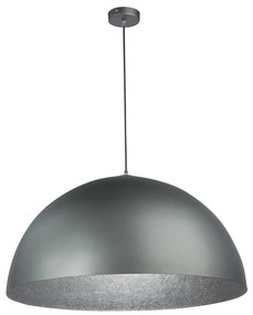 SFERA lógó 1xE27/60W/230V, 35 cm átmérő, szürke/ezüst