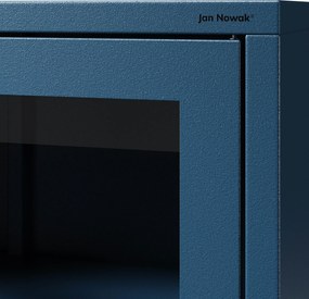 ANGELO vitrin, 800 x 1850 x 450 mm, Modern: gránátszín