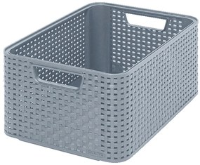 Style szürke tárolókosár, 18 l - Curver