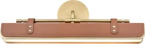 Quintiesse vintage fali lámpa valise barna sárgaréz elsqn-valise-w-vbscl