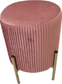 Kerek puff lábakon 28 x 42 cm