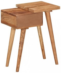tömör akácfa éjjeliszekrény 45 x 32 x 55 cm