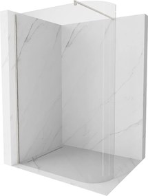 Mexen Kioto, Walk-In zuhanyparaván 160 x 200 cm, 8 mm átlátszó üveg, csiszolt acél profil, 800-160-101-97-06