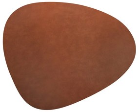 Konyakbarna bőr 115x135 cm Curve XXXL Bull – LIND DNA