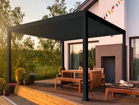 Reflect kerti pergola antracit 3x3,6 m