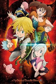 Plakát The Seven Deadly Sins - Characters