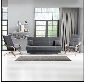 Relax fotel Gona (szürke + bükk) . 1096925