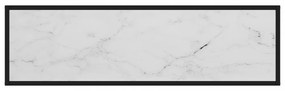 fehér edzett üveg tálalóasztal 120 x 35 x 75 cm