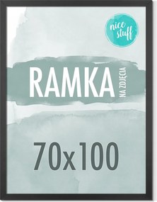 Képkeret 70x100 B1 Képkeret Poszter Képkeret Fekete