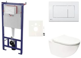 Fali WC szett SAT előtétfalas szereléshez + SAT Infinitio WC SIKOSSINF20K
