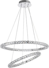 NOVA LUCE 9172518 QUENTIN Kristály Függesztett Lámpa LED IP20