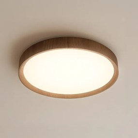 LED mennyezeti lámpa FOREST LED/24W/230V Ø 39 cm barna