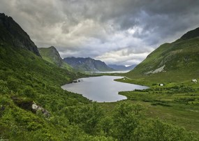 Poszter 42x29,7cm Norvég fjord 9, Assaf Frank