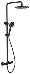 BATH DELUXE 31-120-05-02-00 - DRAGOR zuhanyszett termosztáttal, matt fekete