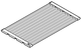 GROHE 40858SD0 - Edénycsepegtető tálca 500 × 288 mm, rozsdamentes acél