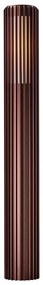Nordlux - Kültéri lámpa ALUDRA 1xE27/15W/230V IP44 barna 95,4 cm 2118038261