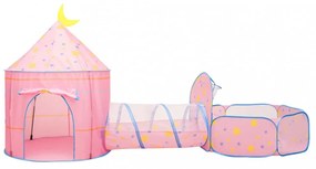 rózsaszín gyerekjátszósátor 301 x 120 x 128 cm