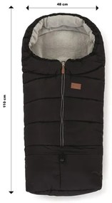 PETITE&MARS - Baba bundazsák 3in1 JIBOT fekete