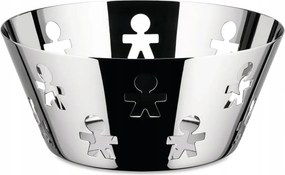 A di Alessi Girotondo Gyümölcskosár 20,5 cm Polírozott acél