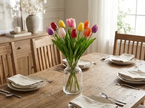 Művirág TULIP 54 cm - több színben Termék színe: Rózsaszín