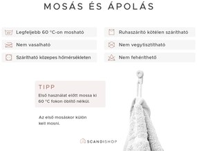 Classic bíborvörös törölköző 50 x 100 cm, 100% pamut