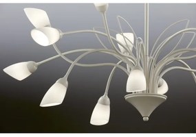 Jupiter 2062 - Láncos csillár GLORIOSA 15xG9/14W/230V krémszínű