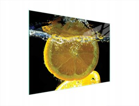 Üveg Vágódeszka 40x30 Citrom Edzett Üveg