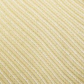 Napvitorla - árnyékoló teraszra, négyszög alakú 4x6 m Aranyhomok színben - HDPE anyagból