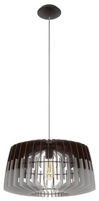 Eglo 96956 - Csillár zsinóron ARTANA 1xE27/60W/230V szürke/fekete 480mm