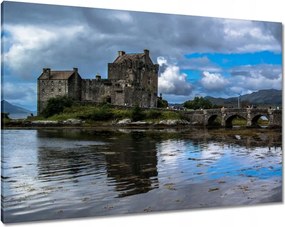 Vászonkép 100x70 Pillantás a várra