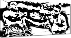 Vászonkép 60x30 Mike Tyson Ökölvívás Harc