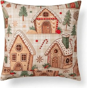 Mikroszálas párnahuzat GINGER HOME 45x45 cm, színes kivitel