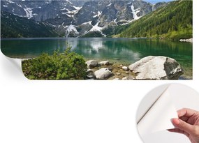 Dekoratív Öntapadós Tapéta Divatos Minták Hegyi tó 250x104 cm