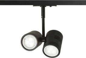 Rendl Beeba II sínlámpa fekete, 2x GU10, 35W, 230V