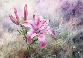 Fotótapéta színes Virágok virág Ragasztó Ajándék 312 x 219