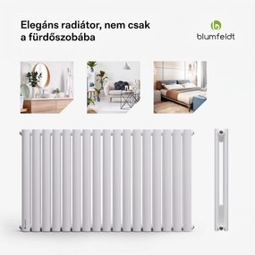 Blumfeldt Tallheo, 100 x 60, radiátor, csőradiátor, 1445 W, melegvizes, 1/2