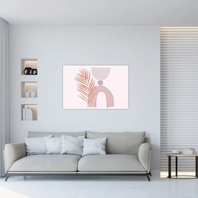 Kép - Lila minimalizmus N⁰1 (90x60 cm)