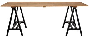 Borovi fenyő étkezőasztal 100x200 cm Hampstead – Premier Housewares