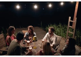 Kanlux 36323 - LED Dimmelhető asztali lámpa INITA LED/1,2W/1800 mAh IP54 sárga